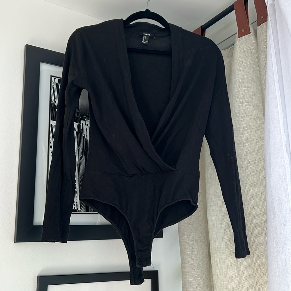Forever 21 Long Sleeve Body Suit